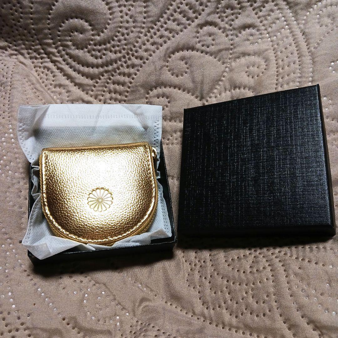 皇居ゴールドレザーケース 箱付き