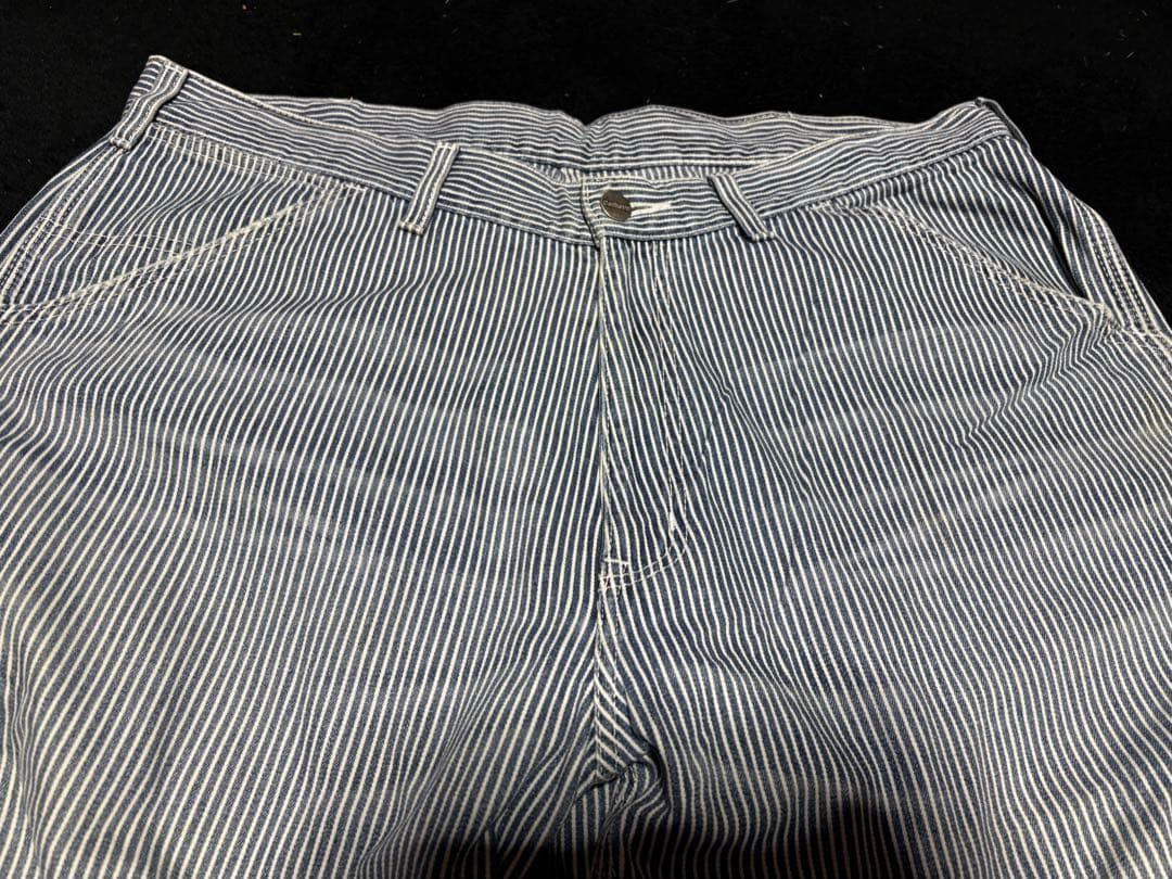 90's Carhartt ヒッコリーストライプ デニムペインターパンツ