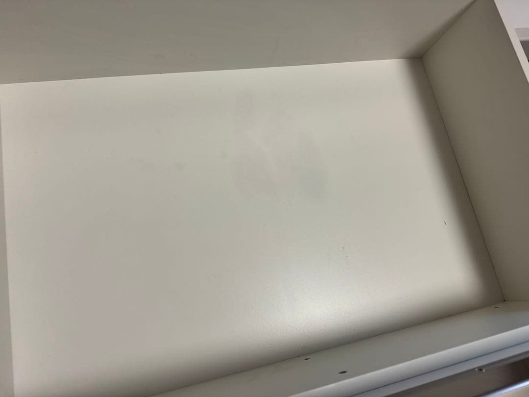 ニトリ　キッチンカウンター　アルミナ2 100CT WH