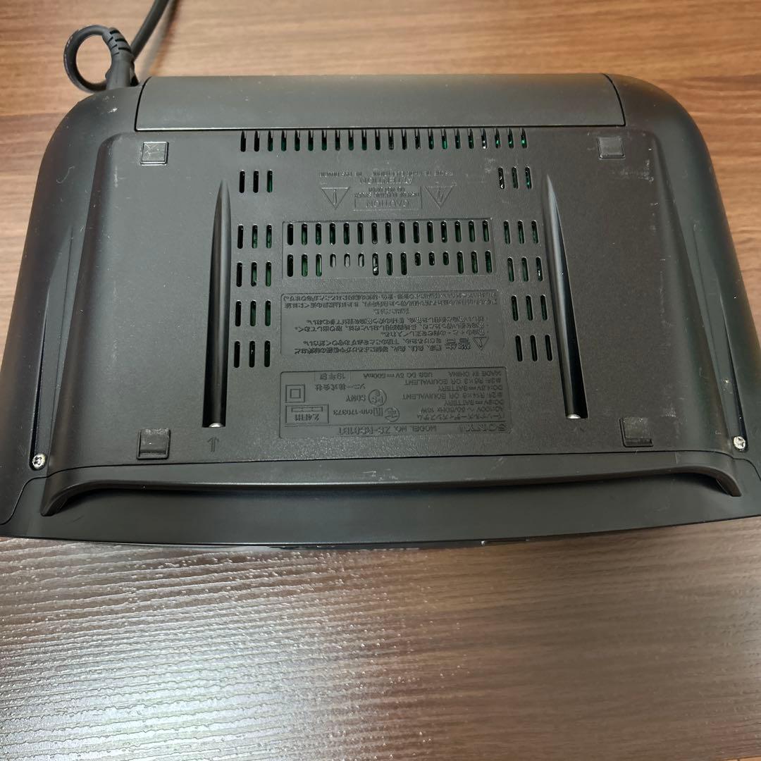 SONY CDラジオ ZS-RS81BT リモコン、説明書付き　日時指定可能