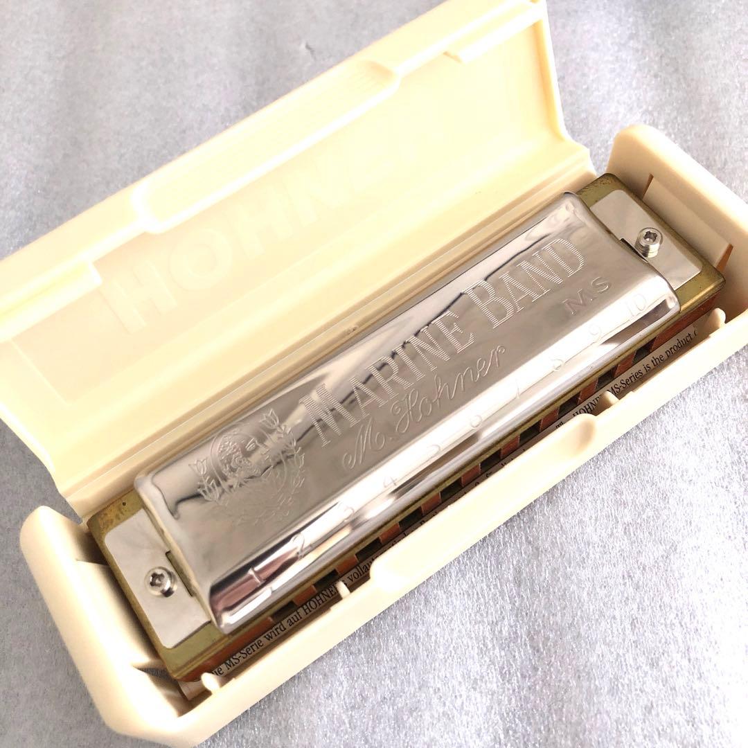 管楽器・吹奏楽器 HOHNER MARINE BAND BLUES HARP