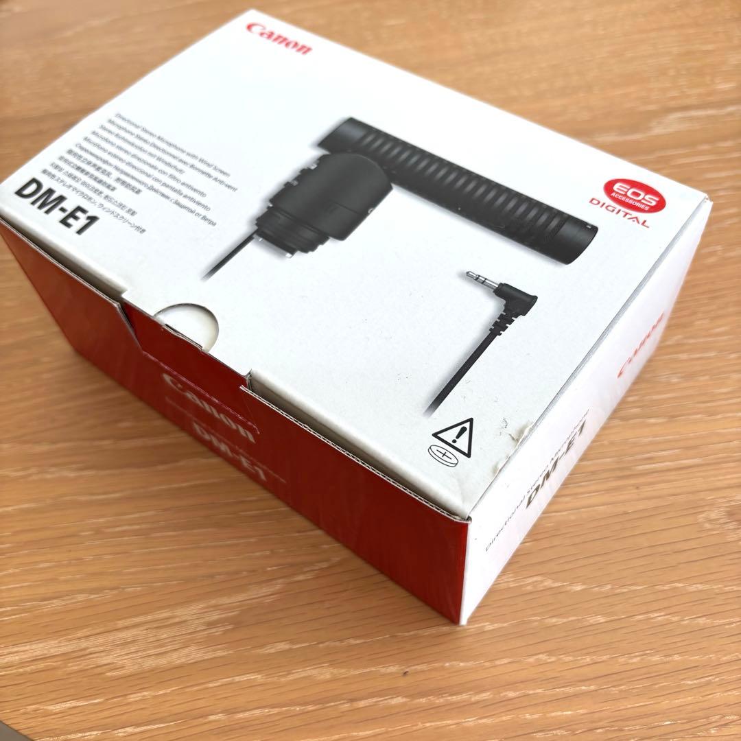 あ*様 【Canon】指向性ステレオマイクロホン、ウィンドスクリーン付き　DM-