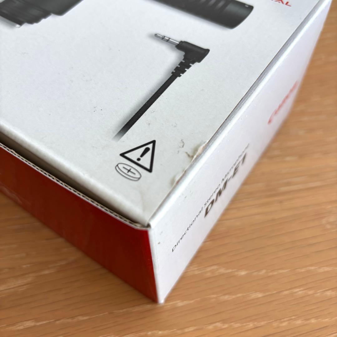 あ*様 【Canon】指向性ステレオマイクロホン、ウィンドスクリーン付き　DM-