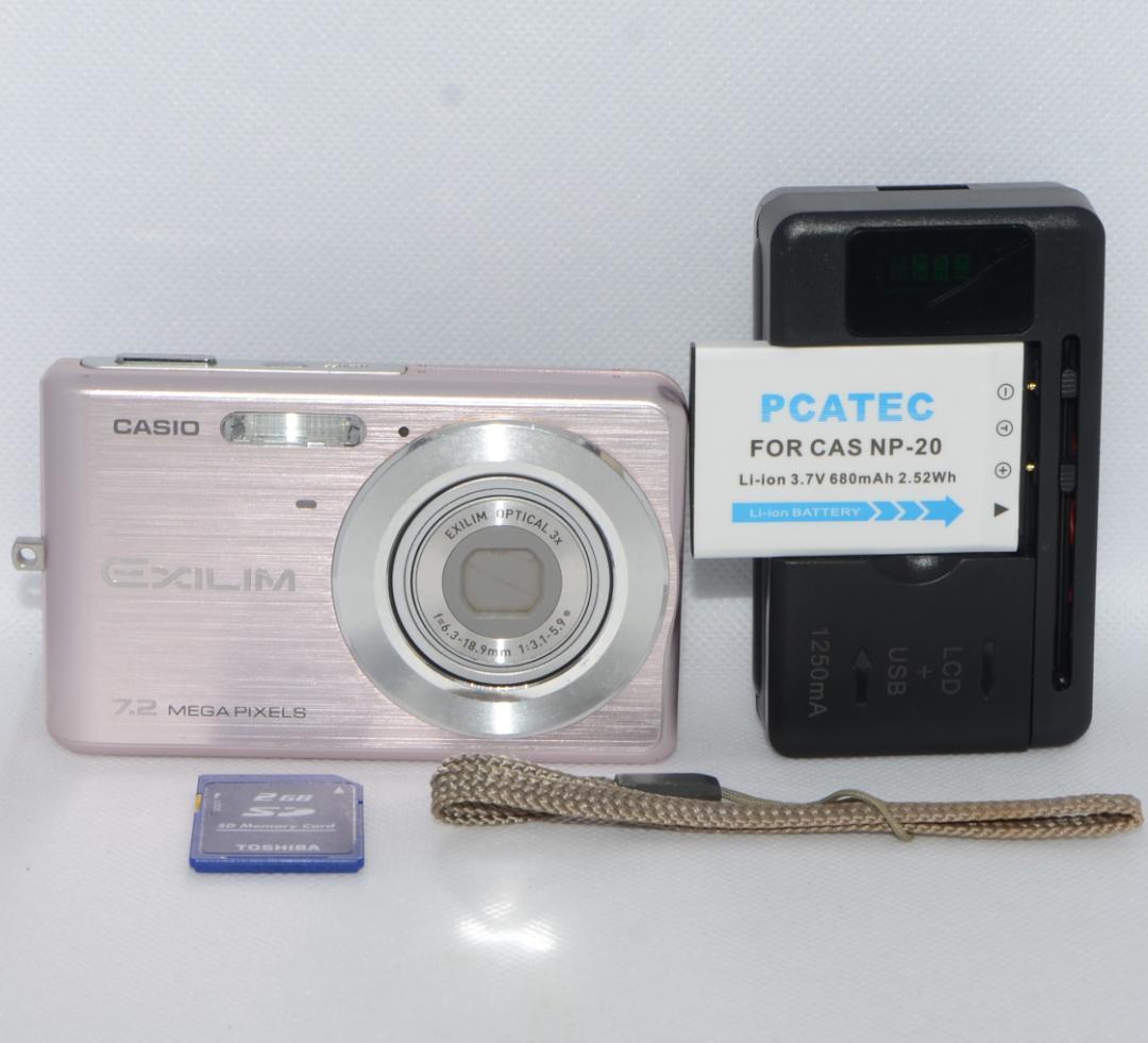 【美品】CASIO EXILIM EX-Z77 ピンク (動作確認済)
