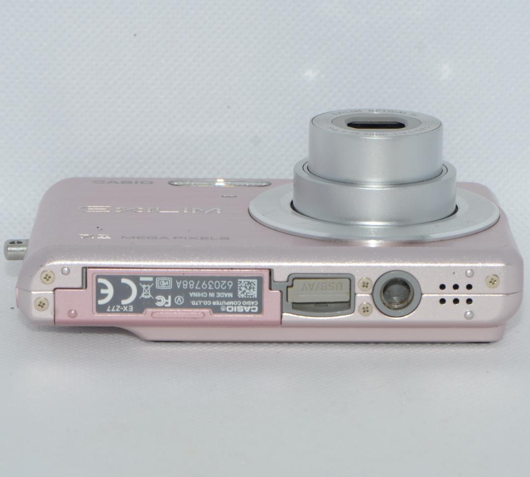 【美品】CASIO EXILIM EX-Z77 ピンク (動作確認済)