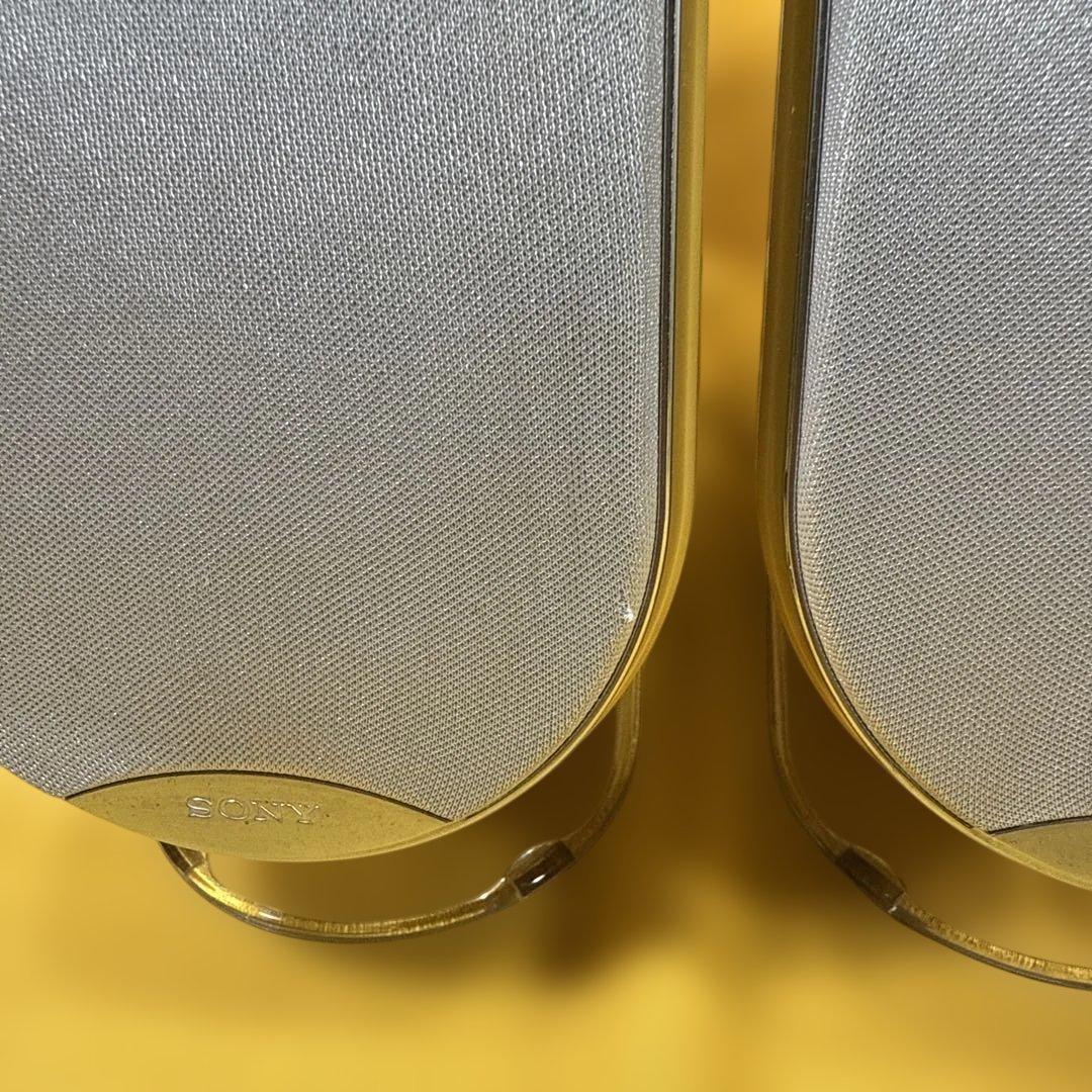 SONY LAM-Z03 MDプレヤーオーディオ スピーカー2個 リモコン付
