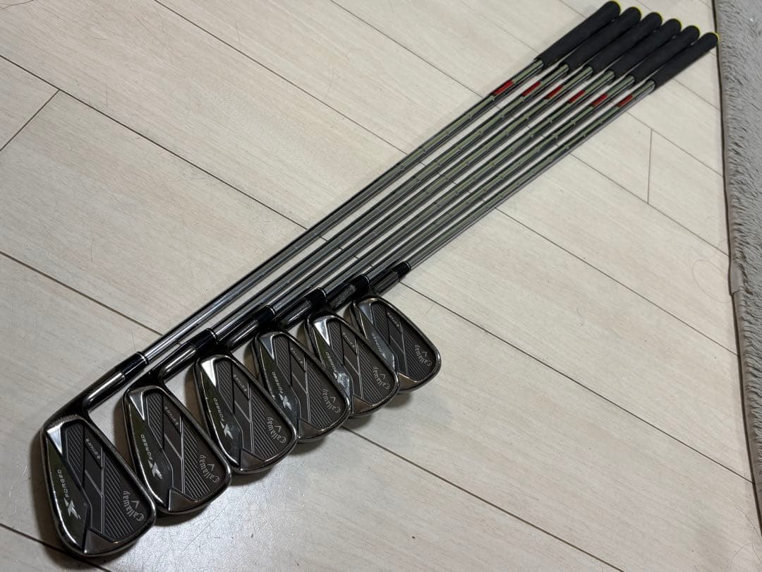 キャロウェイ　Xフォージド　スターアイアン　2019 スモーク
