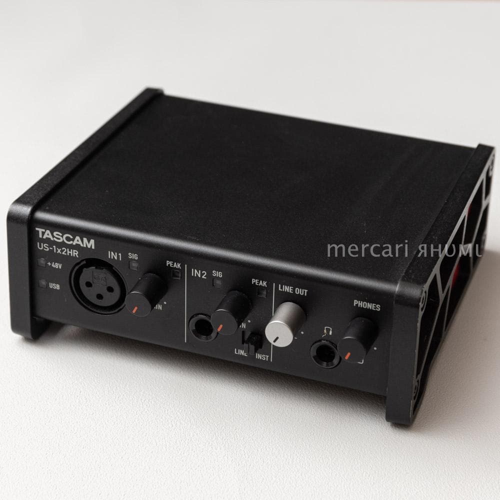 TASCAM US-1x2HR USBオーディオインターフェイス 付属ソフト有り