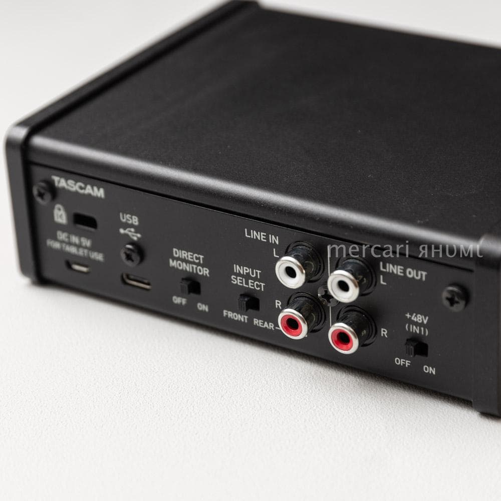 TASCAM US-1x2HR USBオーディオインターフェイス 付属ソフト有り