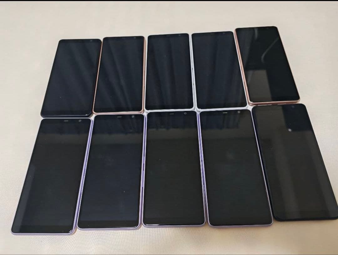 コモdocomoスマートフォン10台セット arrowsBe F-41A