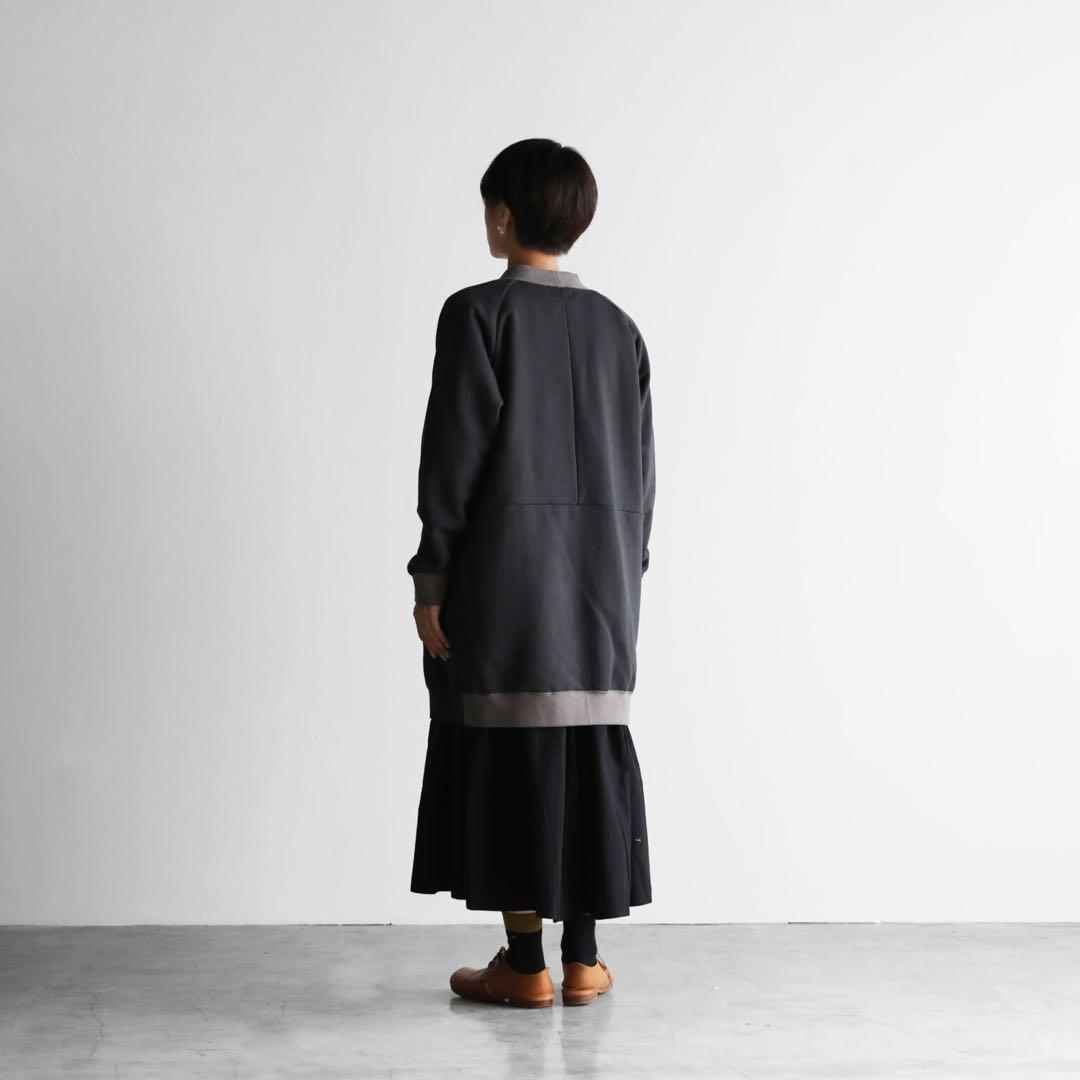 HUIS 遠州織物 SUVINスウェットロングカーディガン