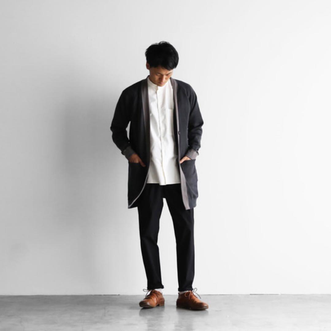 HUIS 遠州織物 SUVINスウェットロングカーディガン