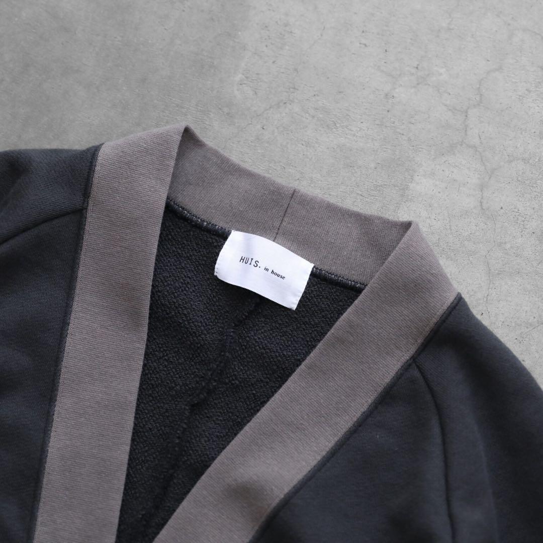 HUIS 遠州織物 SUVINスウェットロングカーディガン