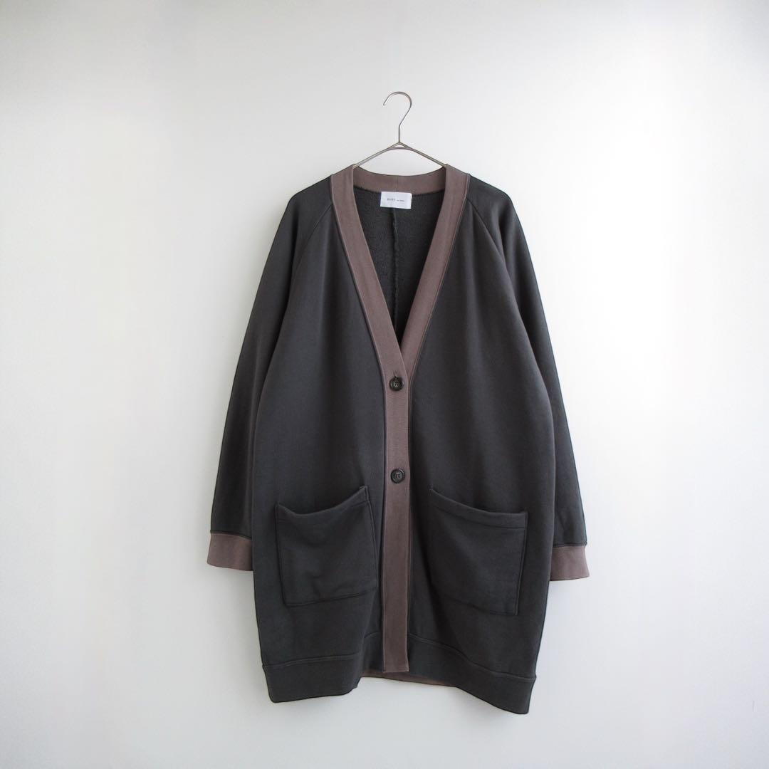 HUIS 遠州織物 SUVINスウェットロングカーディガン