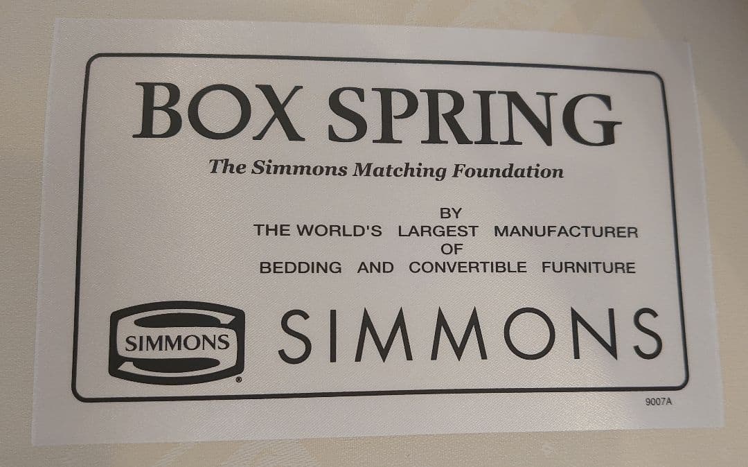 Hana♡シモンズ カスタムロイヤル マットレス ダブル 上下セット