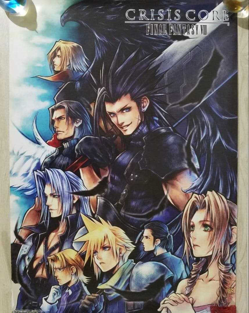 クライシスコア 　ファイナルファンタジー7　 ポスター　2枚組