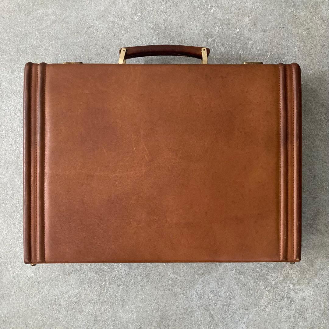 ヴィンテージ イタリア製 レザー アタッシュケース