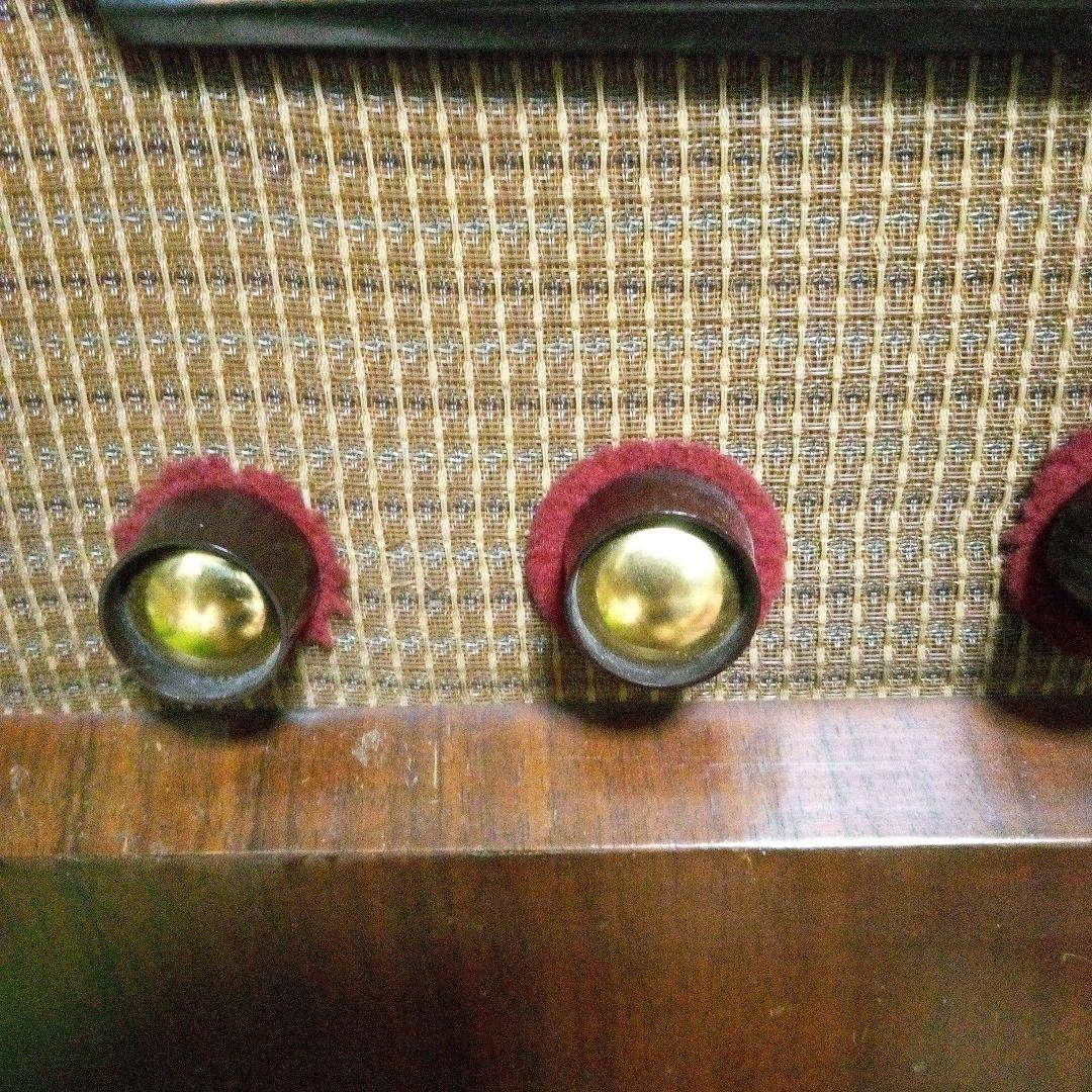 真空管アンプ ブラウン