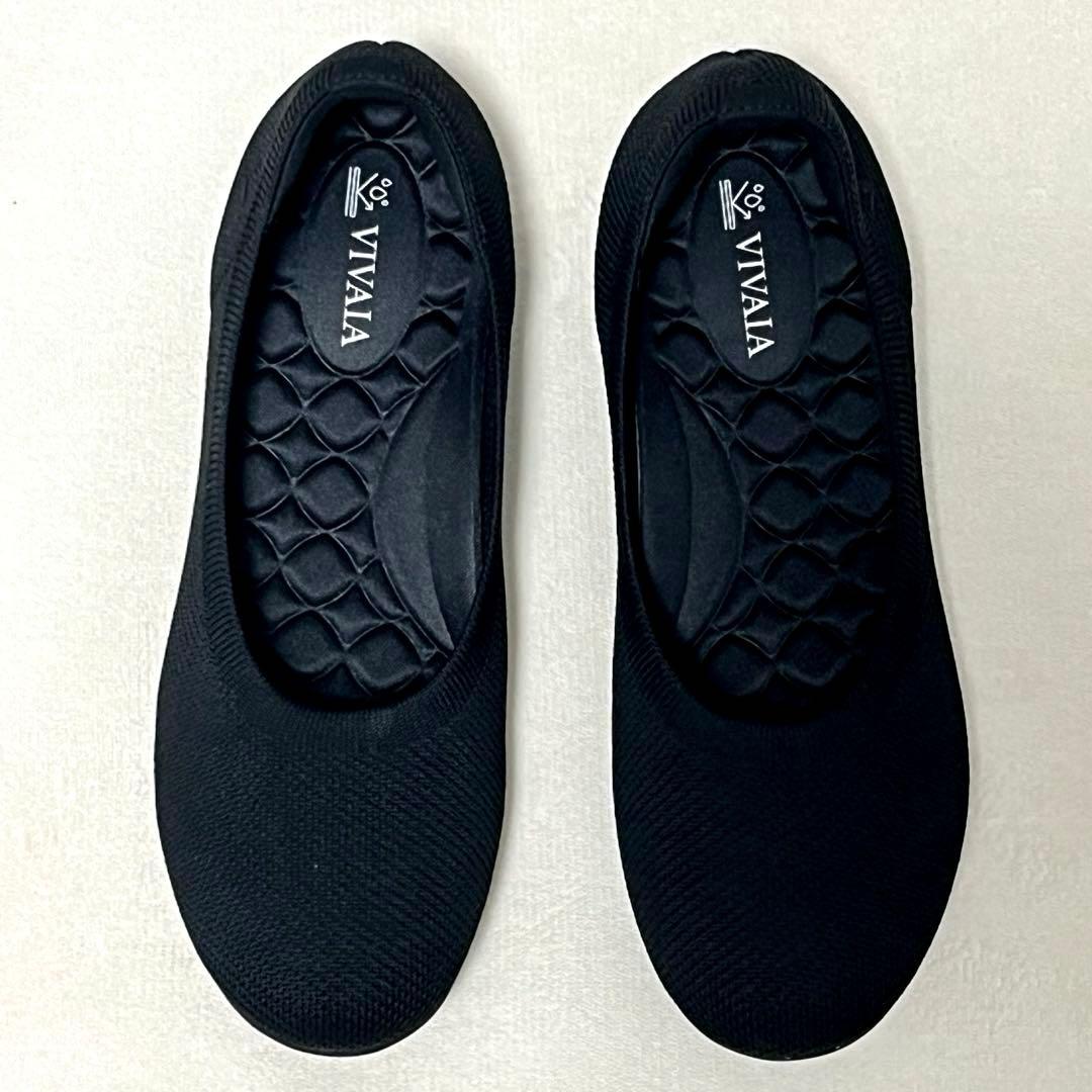 【美品】VIVAIA Claire Walker 超撥水 フラットシューズ 38