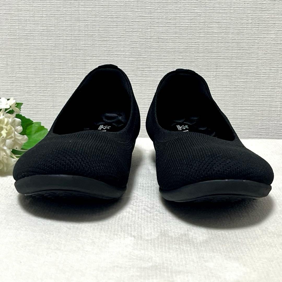 【美品】VIVAIA Claire Walker 超撥水 フラットシューズ 38