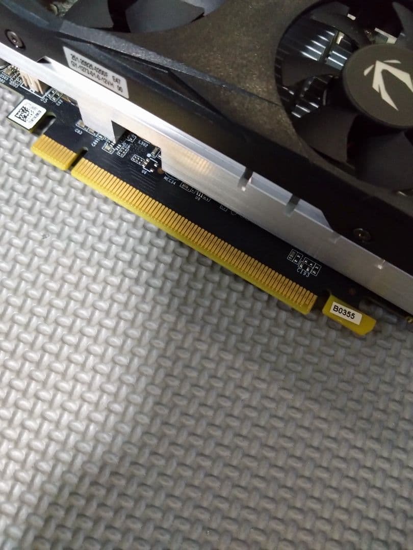 動作確認済み　ZOTAC GAMING GTX 1650 LP 4GB