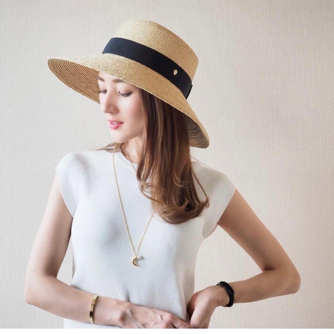 ヘレンカミンスキー　ARMADA アルマダ　カンカン帽　　麦わら帽子　ハット