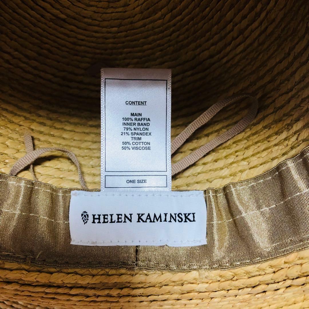 ヘレンカミンスキー　ARMADA アルマダ　カンカン帽　　麦わら帽子　ハット