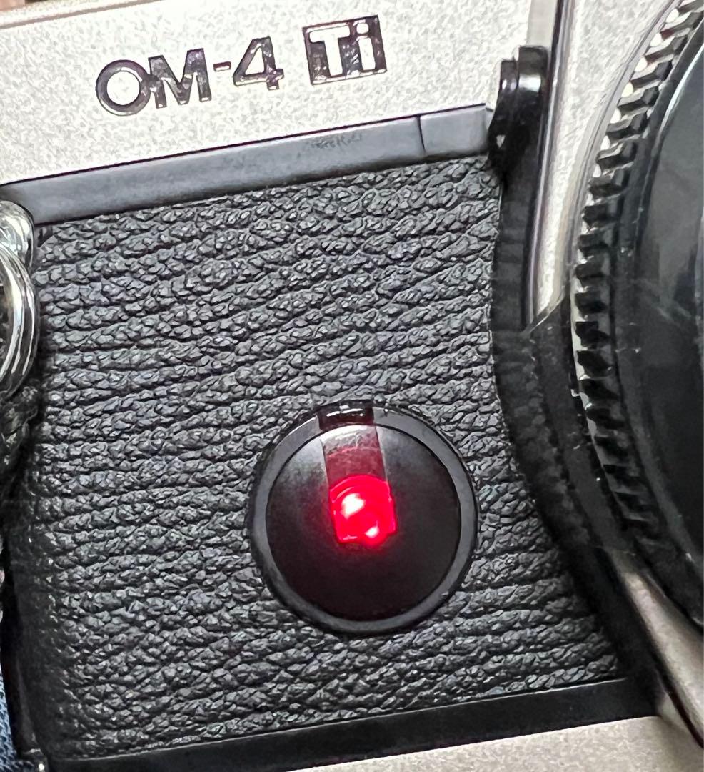 極上美品　オリンパス OM-4Ti チタン