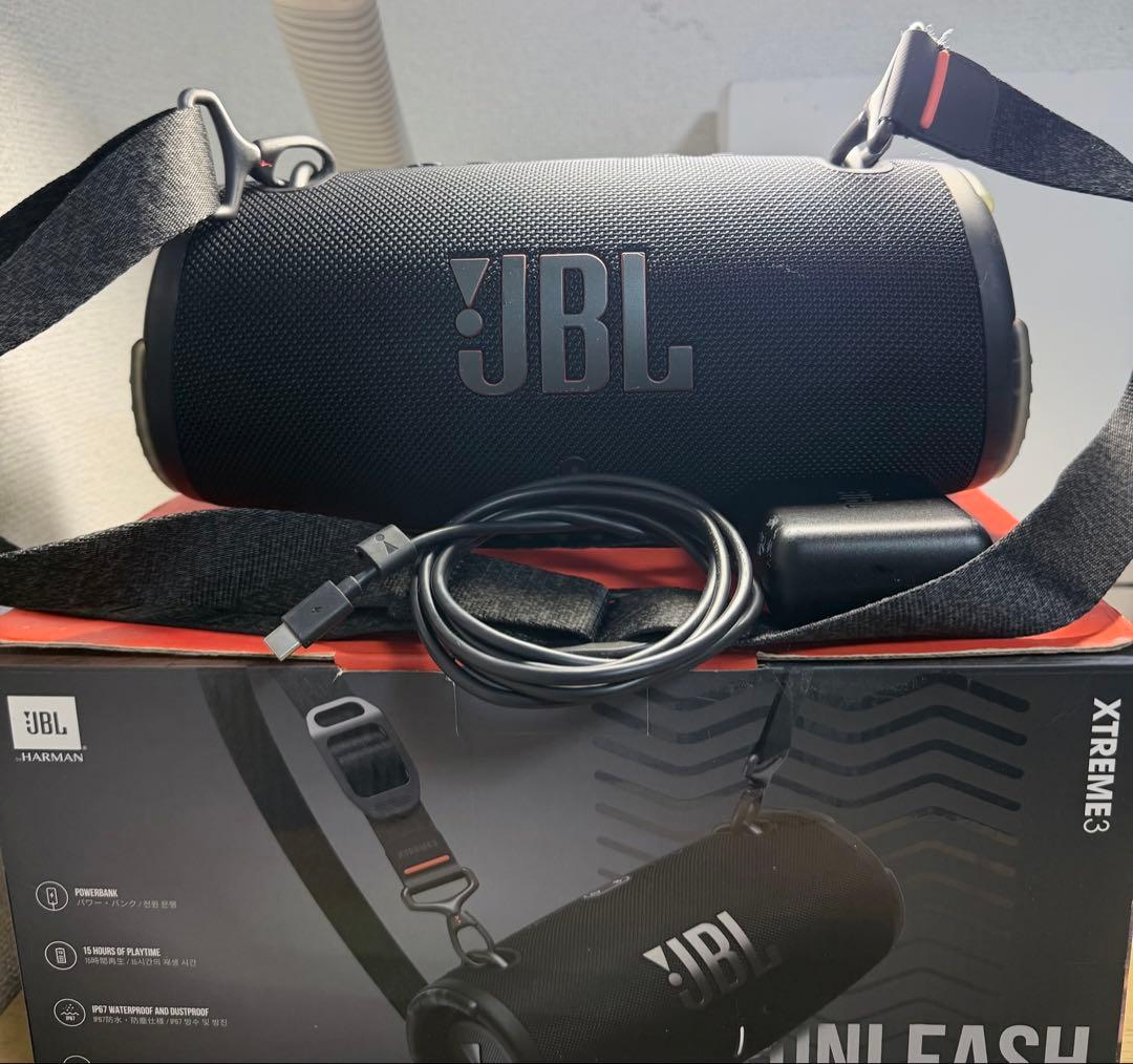 JBL XTREME 3 ブラック Bluetoothスピーカー 元箱あり 防水