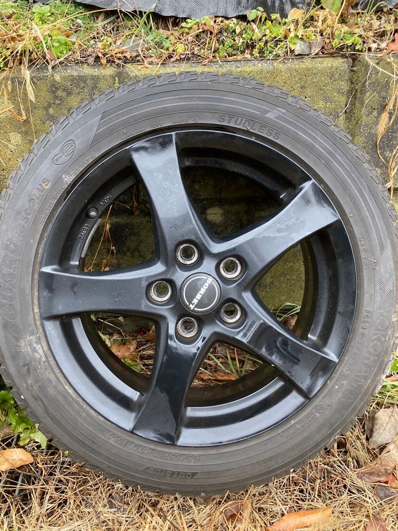 ナッツ　スタッドレスヨコハマ　16インチ　195/55 4本セットホイール