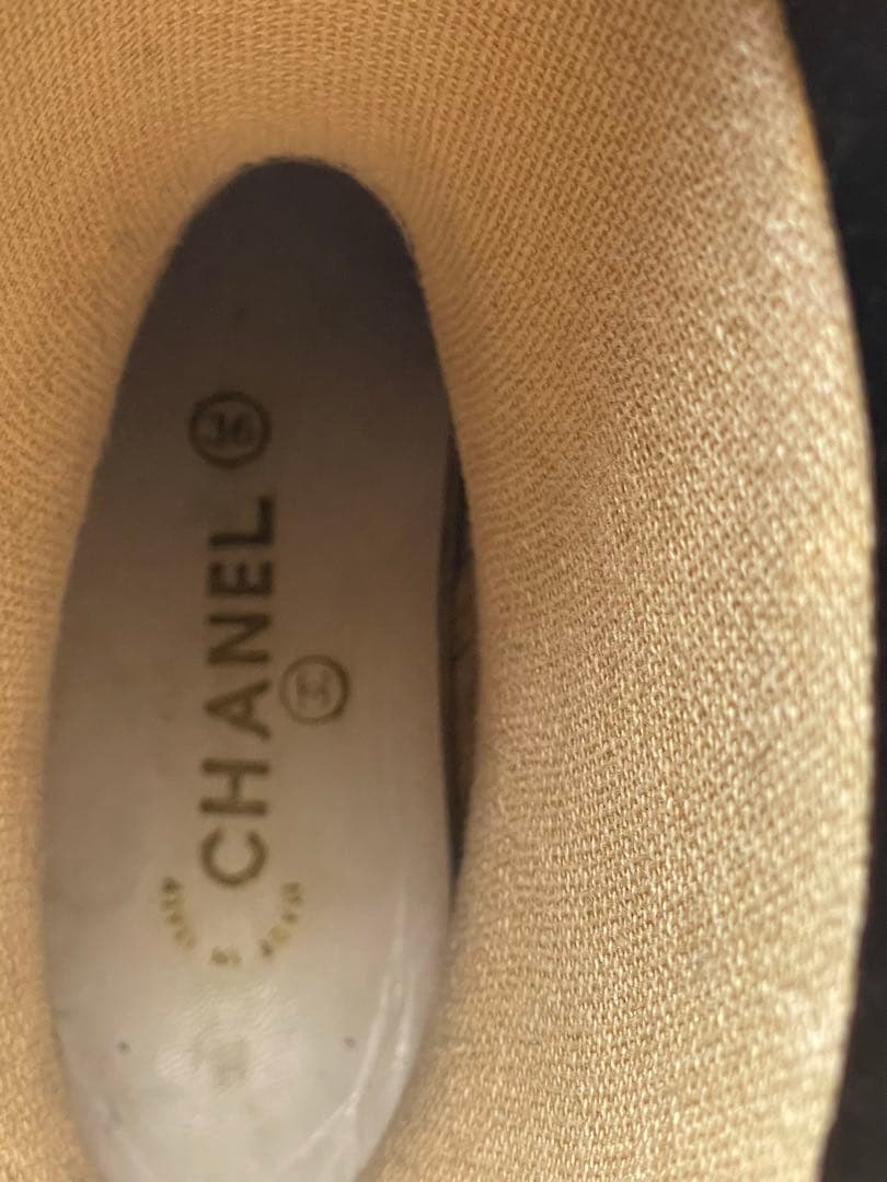 【激レア】CHANEL シャネル ヴィンテージ ココマーク レインブーツ 長靴