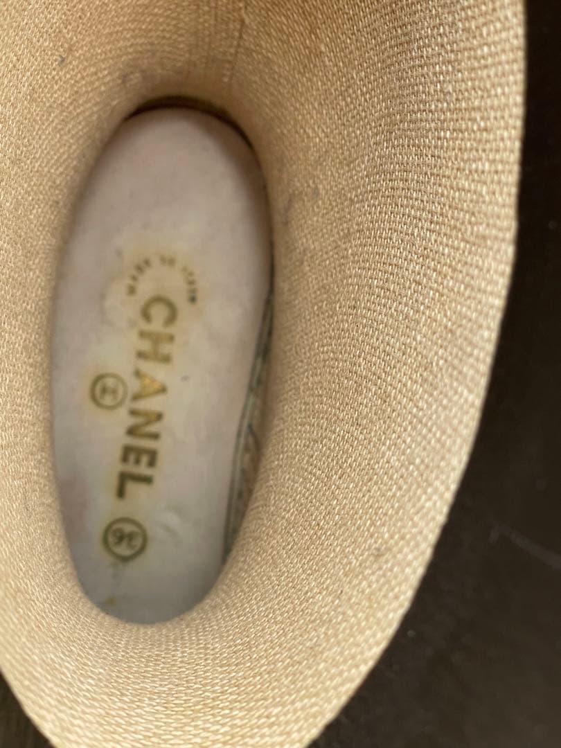 【激レア】CHANEL シャネル ヴィンテージ ココマーク レインブーツ 長靴