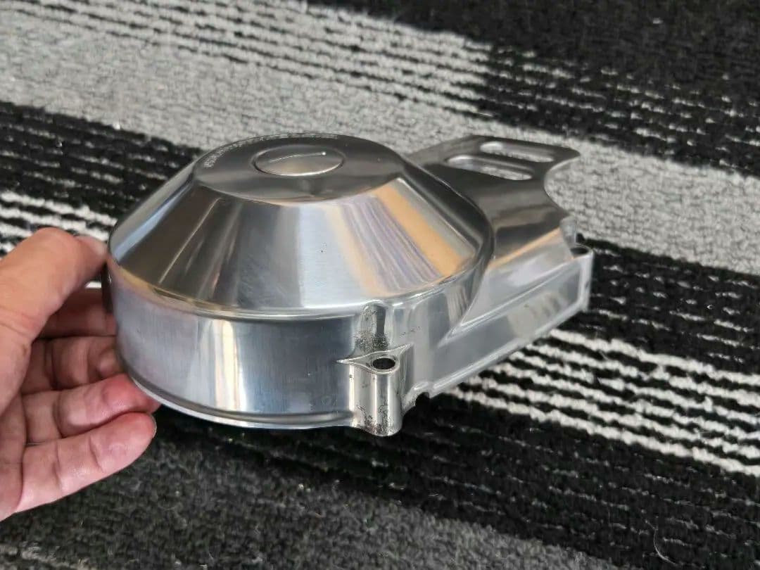 希少 SP武川 エイプ系縦型エンジン用ジェネレーターカバー ポリッシュ