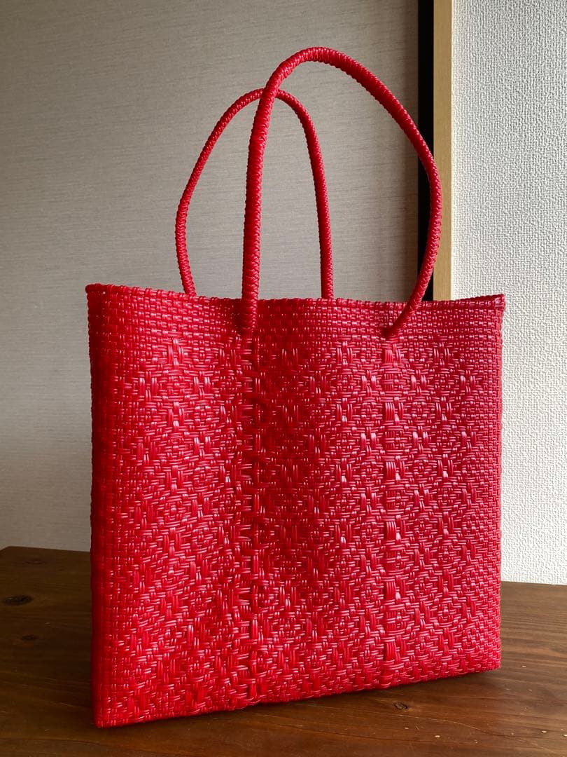 #G37-L2-Lサイズ　メキシコ　オアハカ　メルカドバッグ