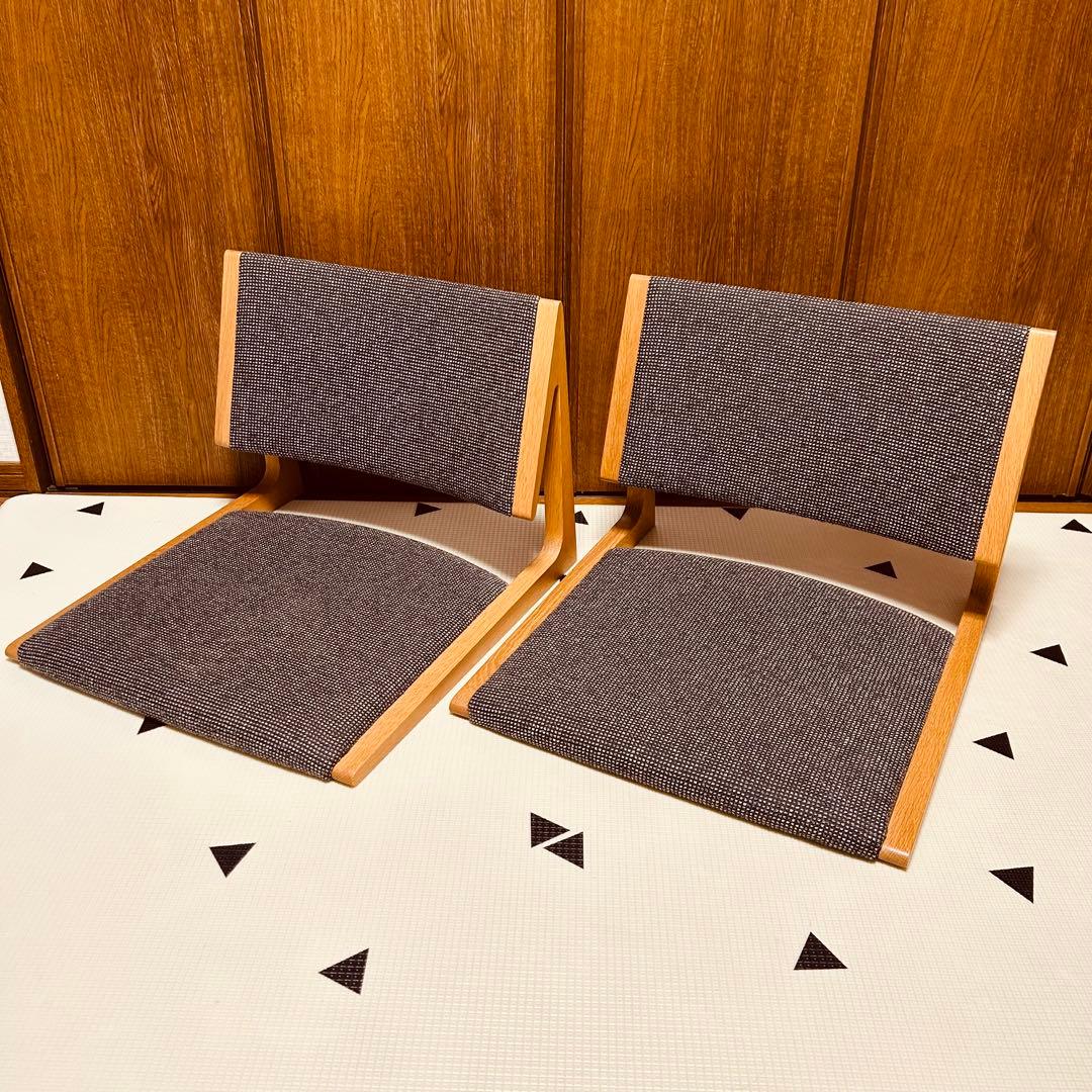 日進木工 FK1コタツシリーズ 座椅子 2脚セット