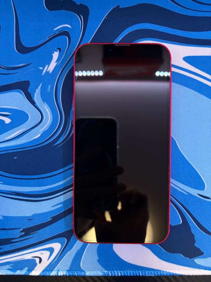 【美品】iPhone14 plus 赤 128G SIMフリー 17 Pro