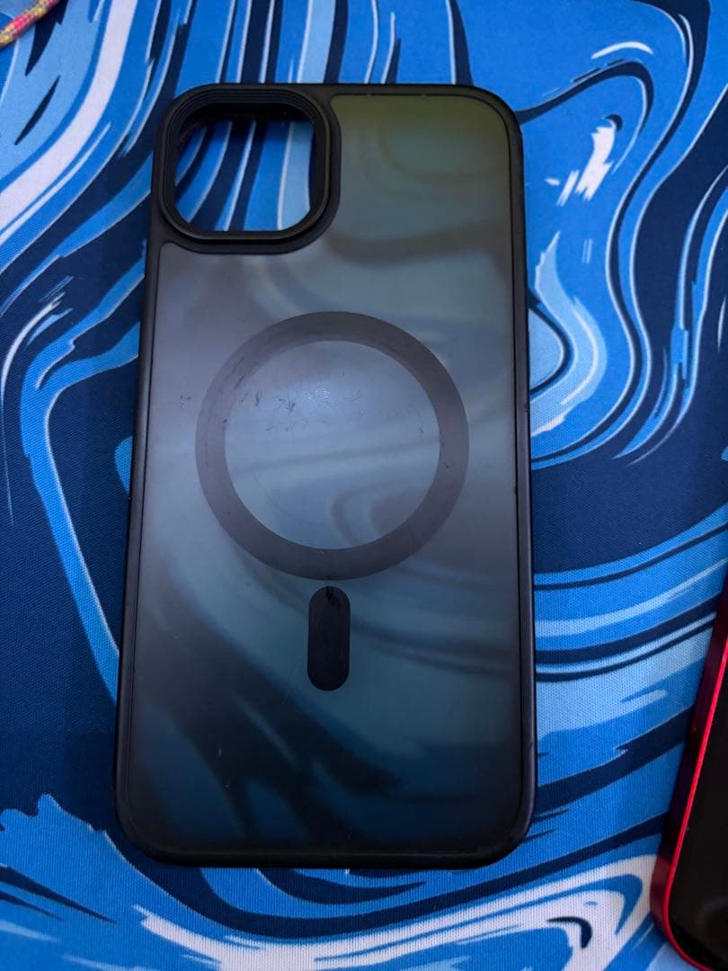 【美品】iPhone14 plus 赤 128G SIMフリー 17 Pro