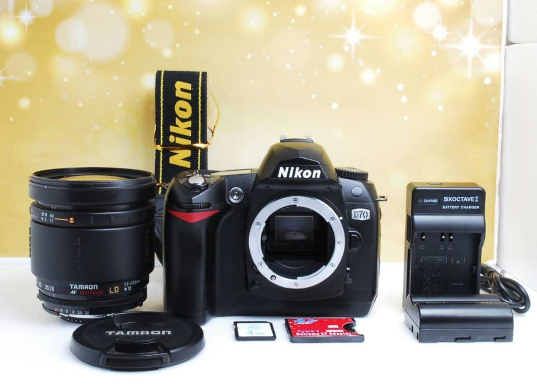 NIKON　D70　広角から望遠まで　初心者⚡️一眼レフ⚡️望遠⚡️ニコン