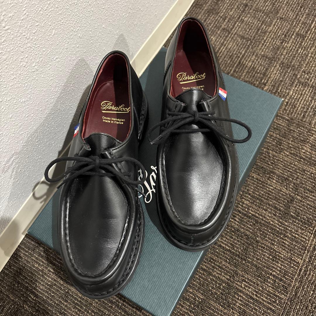 【極美品】paraboot michael パラブーツ ミカエル BBR