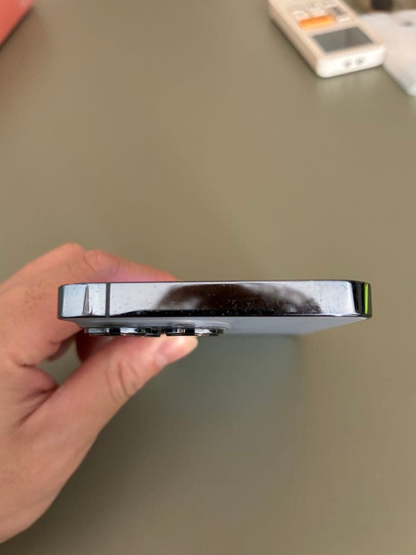 値下げ❗️「背面割れ有」iPhone13Pro 128 シエラブルー