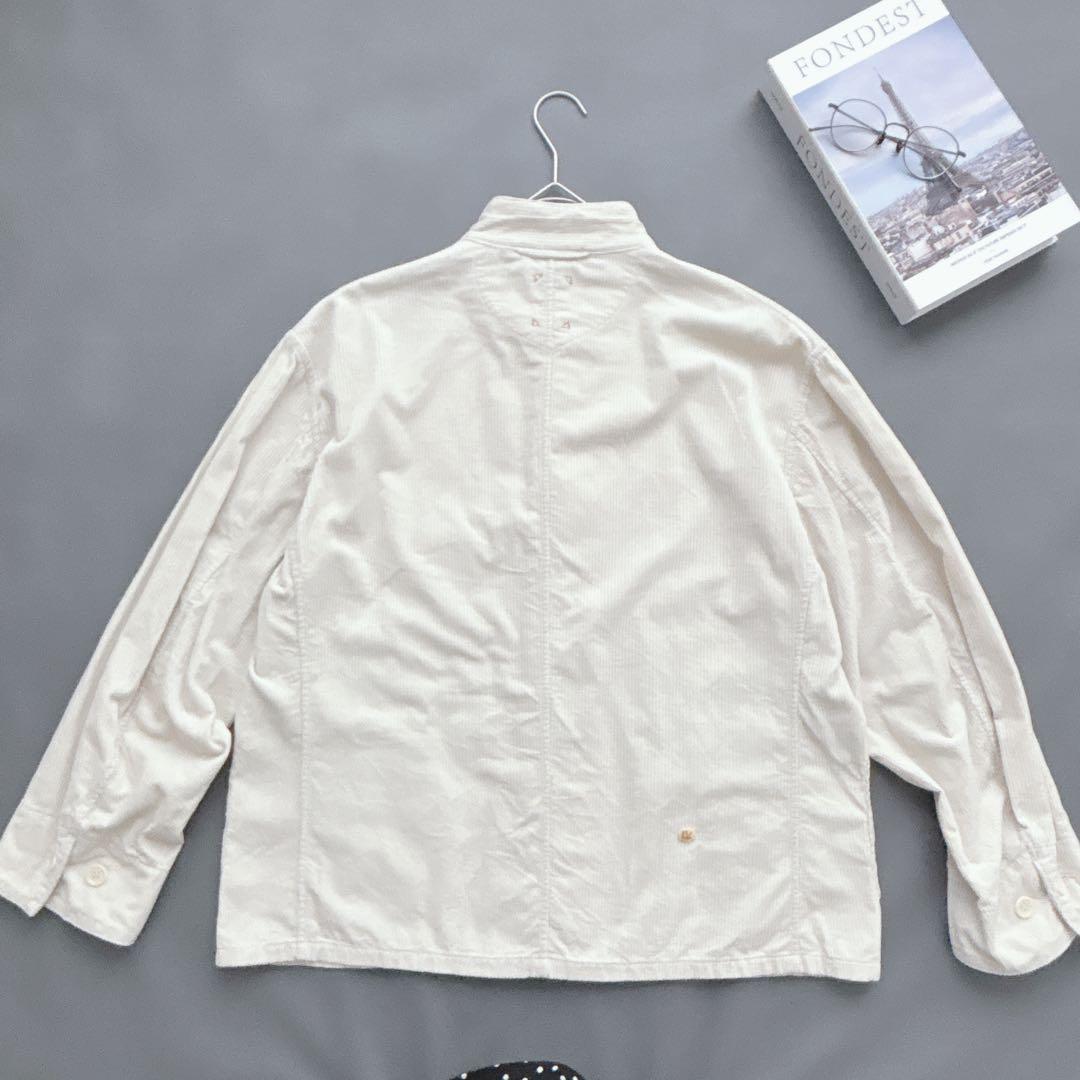 45R くてくてコーデュロイの908ジャケット スタンドカラー カバーオール