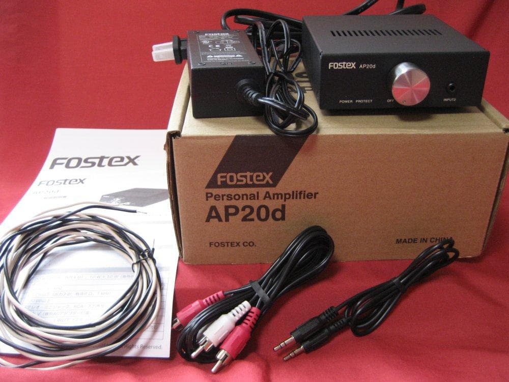 ◆Fostex◆AP20d◆デジタルパワーアンプ◆パーソナルアンプ◆