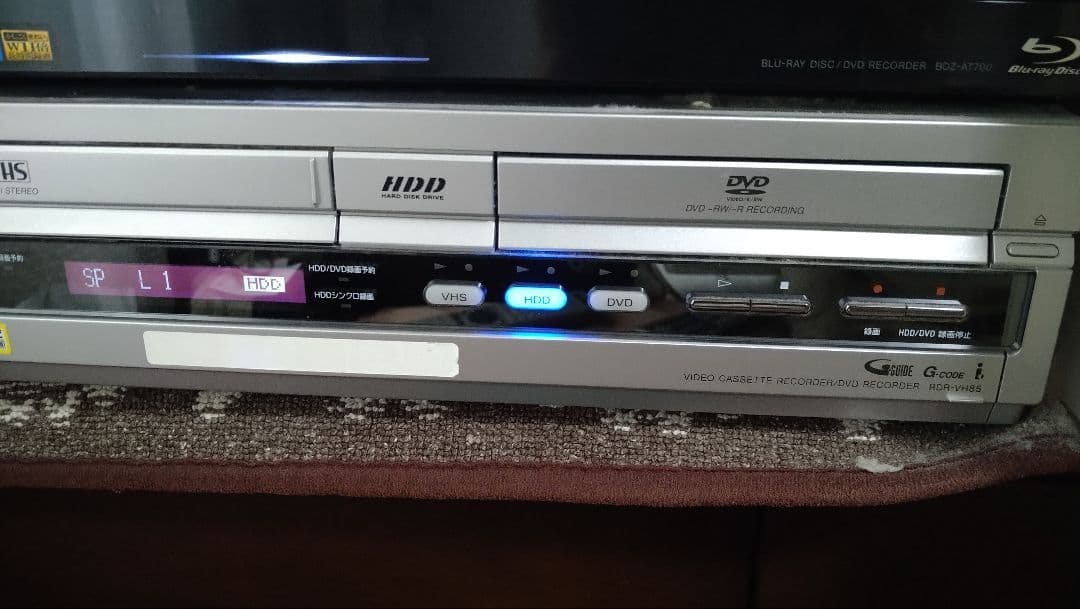 SONY DVDレコーダー VHS一体型 RDR-VH85 動作確認済