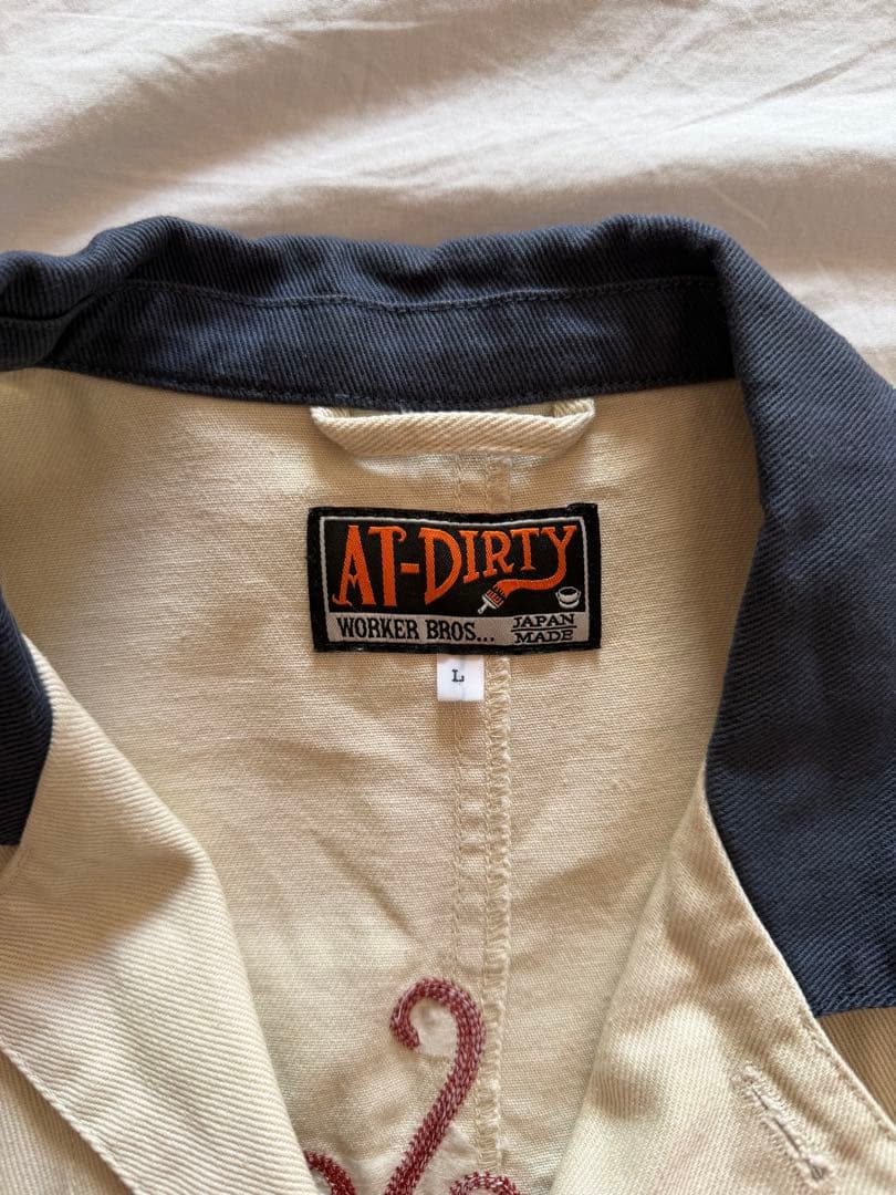 AT-DIRTY\"SHOP COAT\" アットダーティー/ショップコート