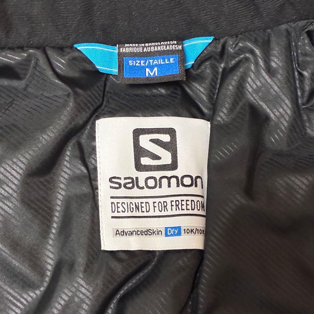 salomon スキーウェア M ブラック/ブルー