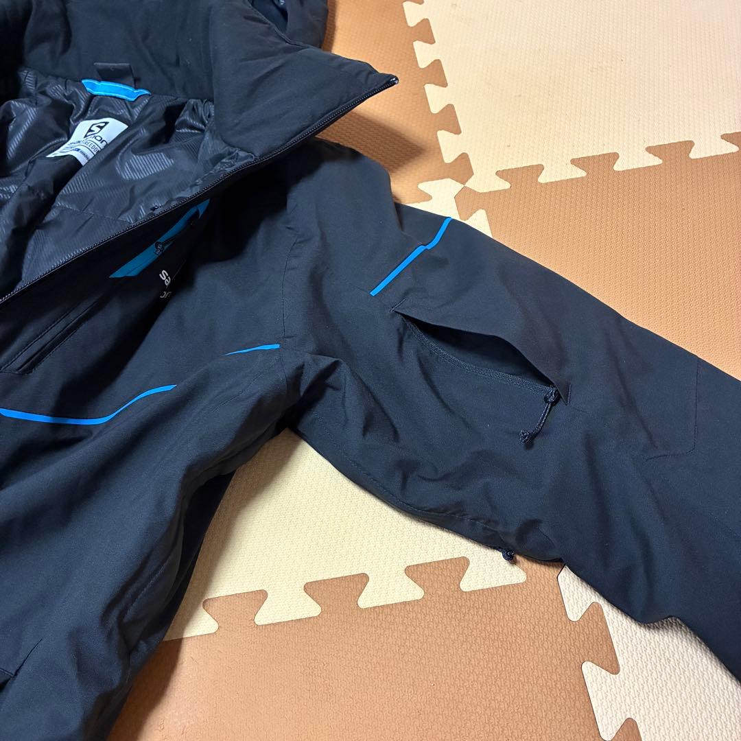 salomon スキーウェア M ブラック/ブルー