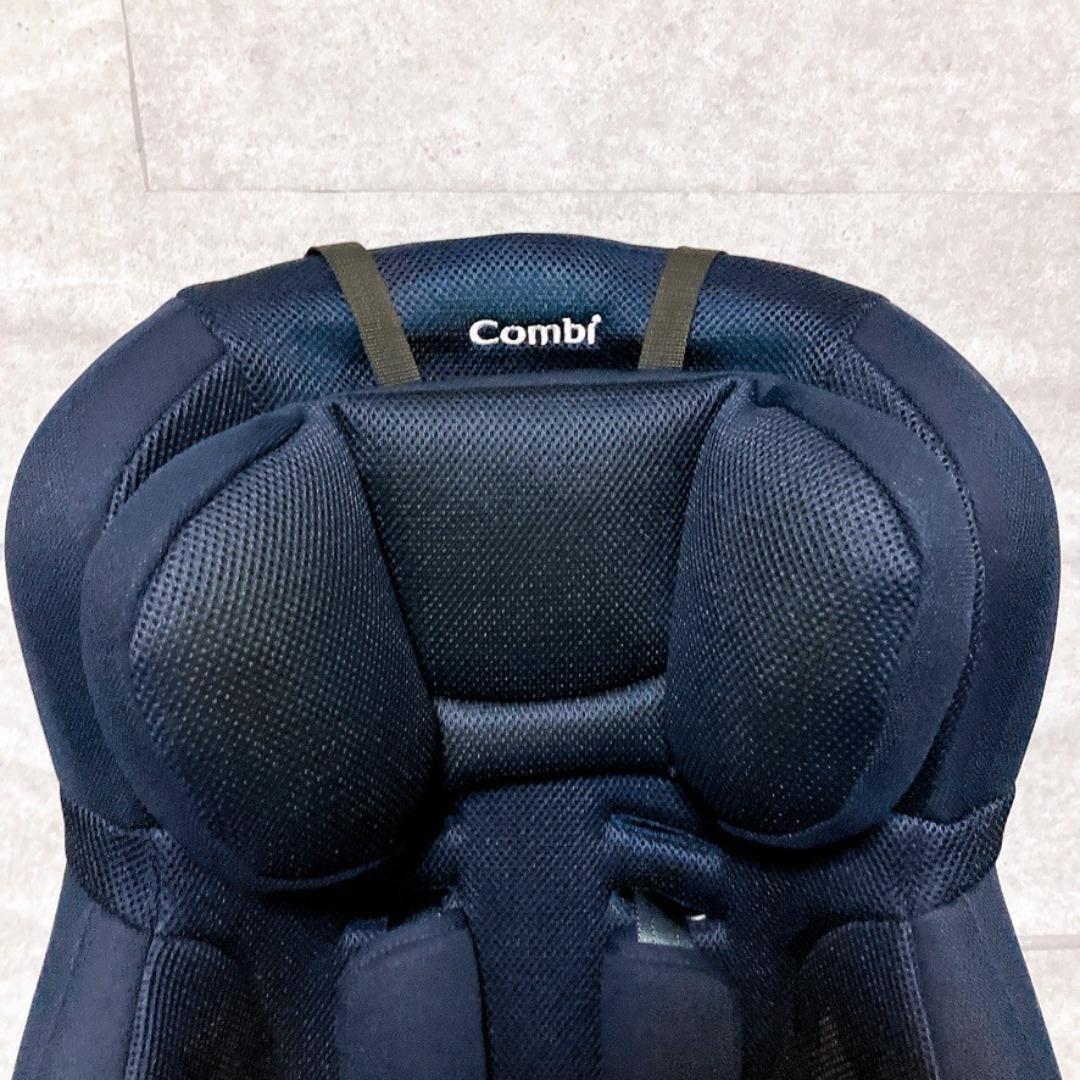 combi ジョイトリップ エアスルーGH ネイビー ジュニアシート 美品