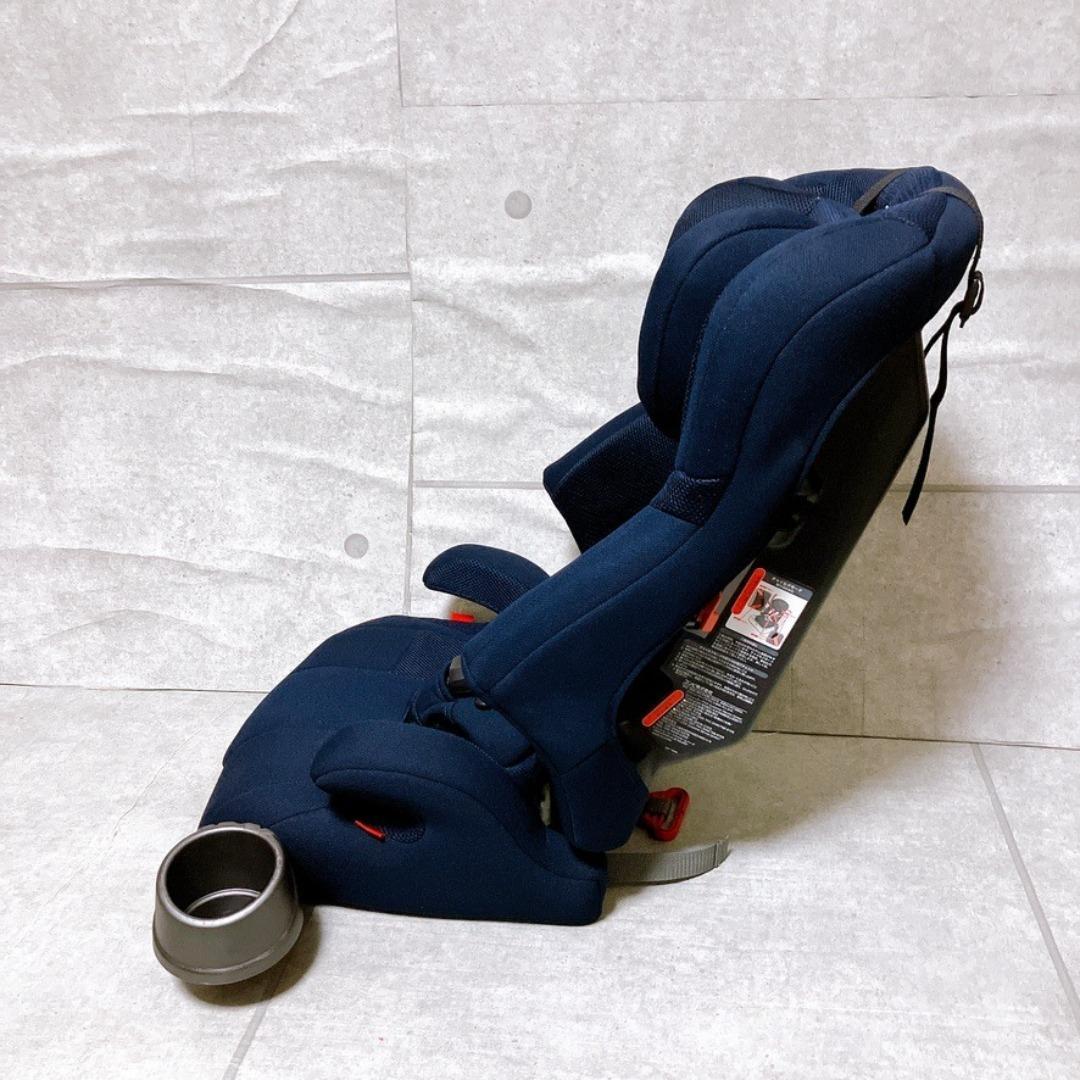 combi ジョイトリップ エアスルーGH ネイビー ジュニアシート 美品