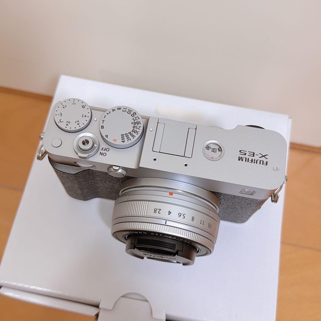 FUJIFILM X-E5 XF23mmF2.8 R WR シルバー