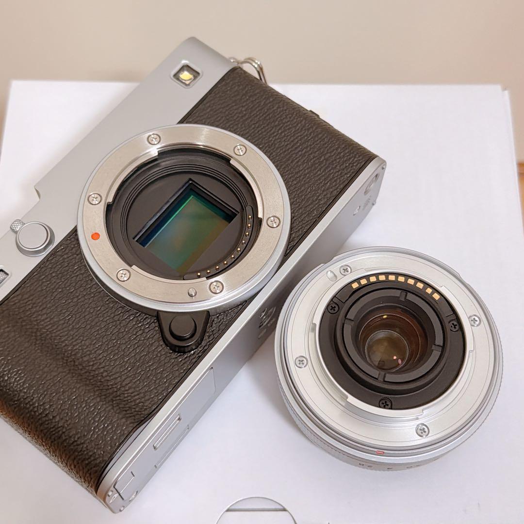 FUJIFILM X-E5 XF23mmF2.8 R WR シルバー
